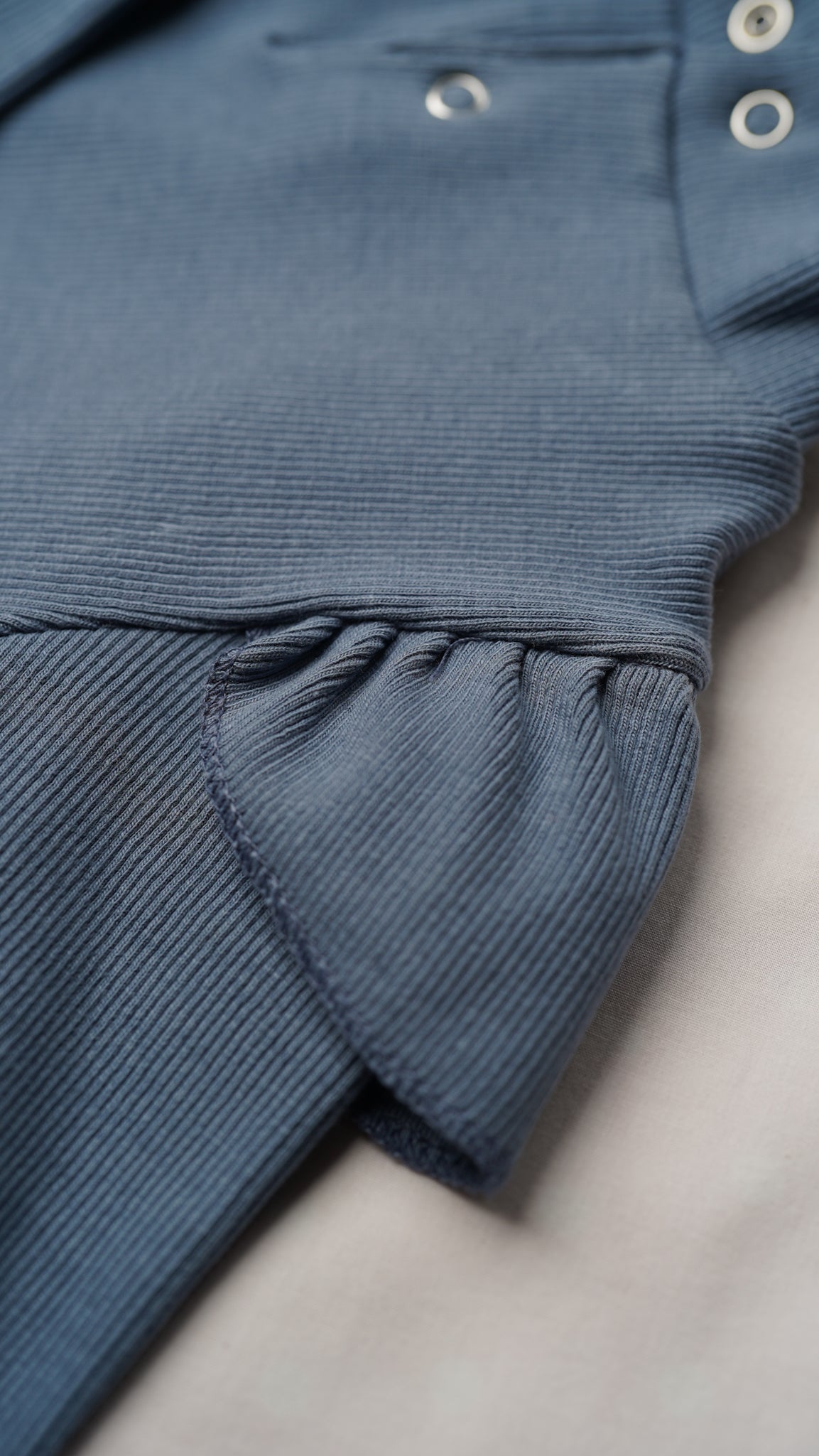 HighNeck With Frill BodySuit
