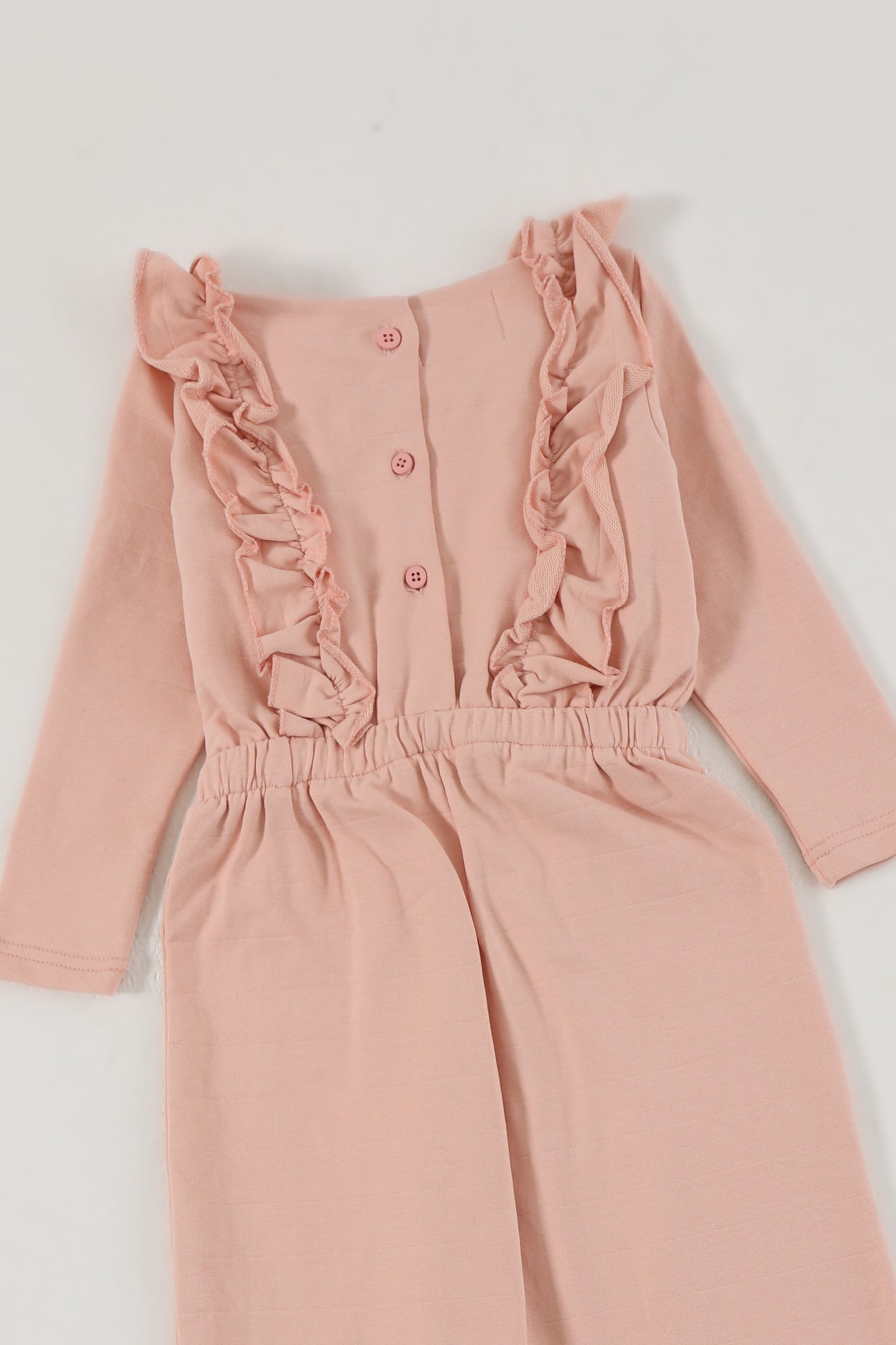 Smoked Ruffle Jumpsuit