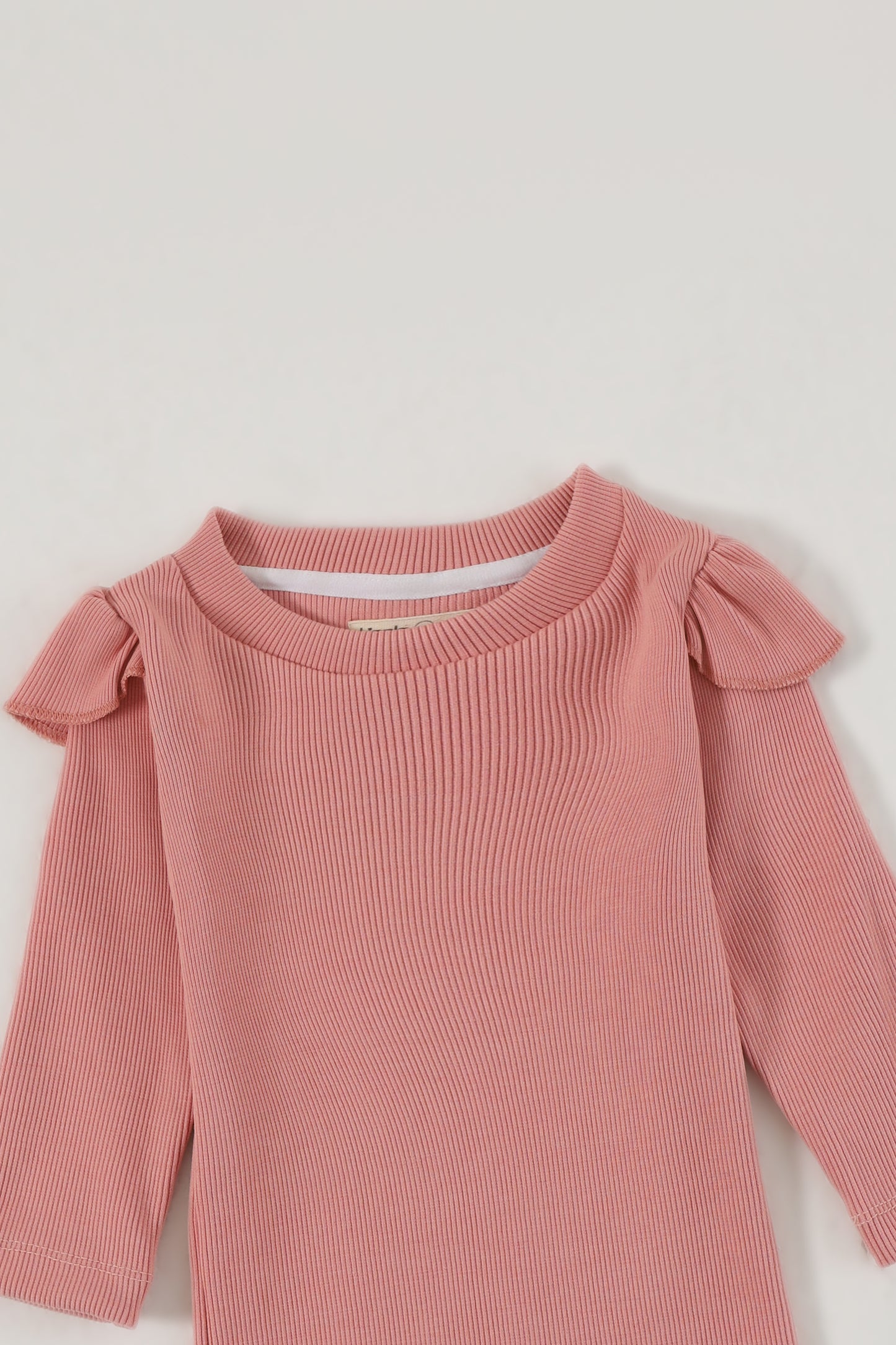 Straight Ruffle Sleeve Dress