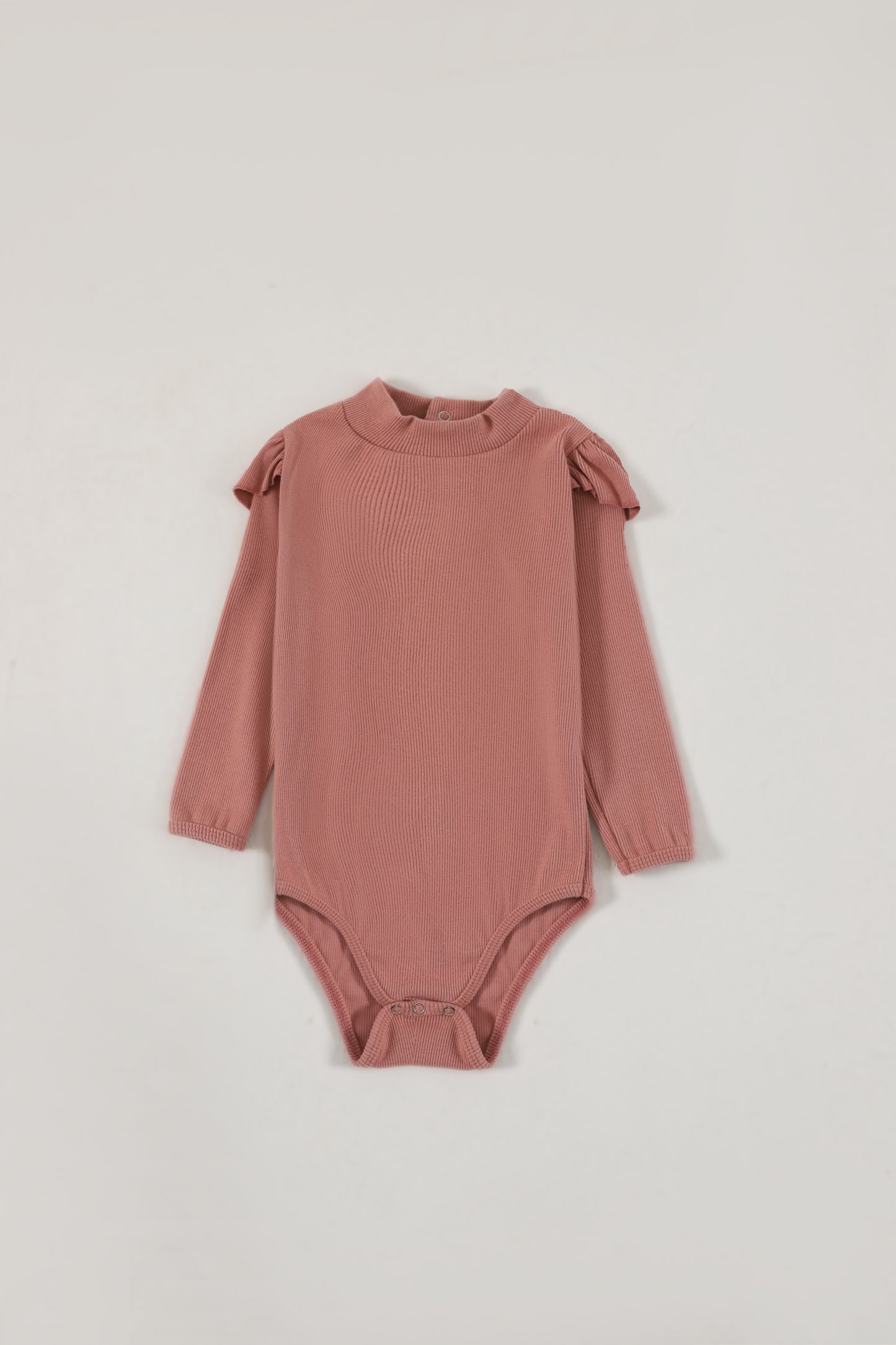 HighNeck With Frill BodySuit