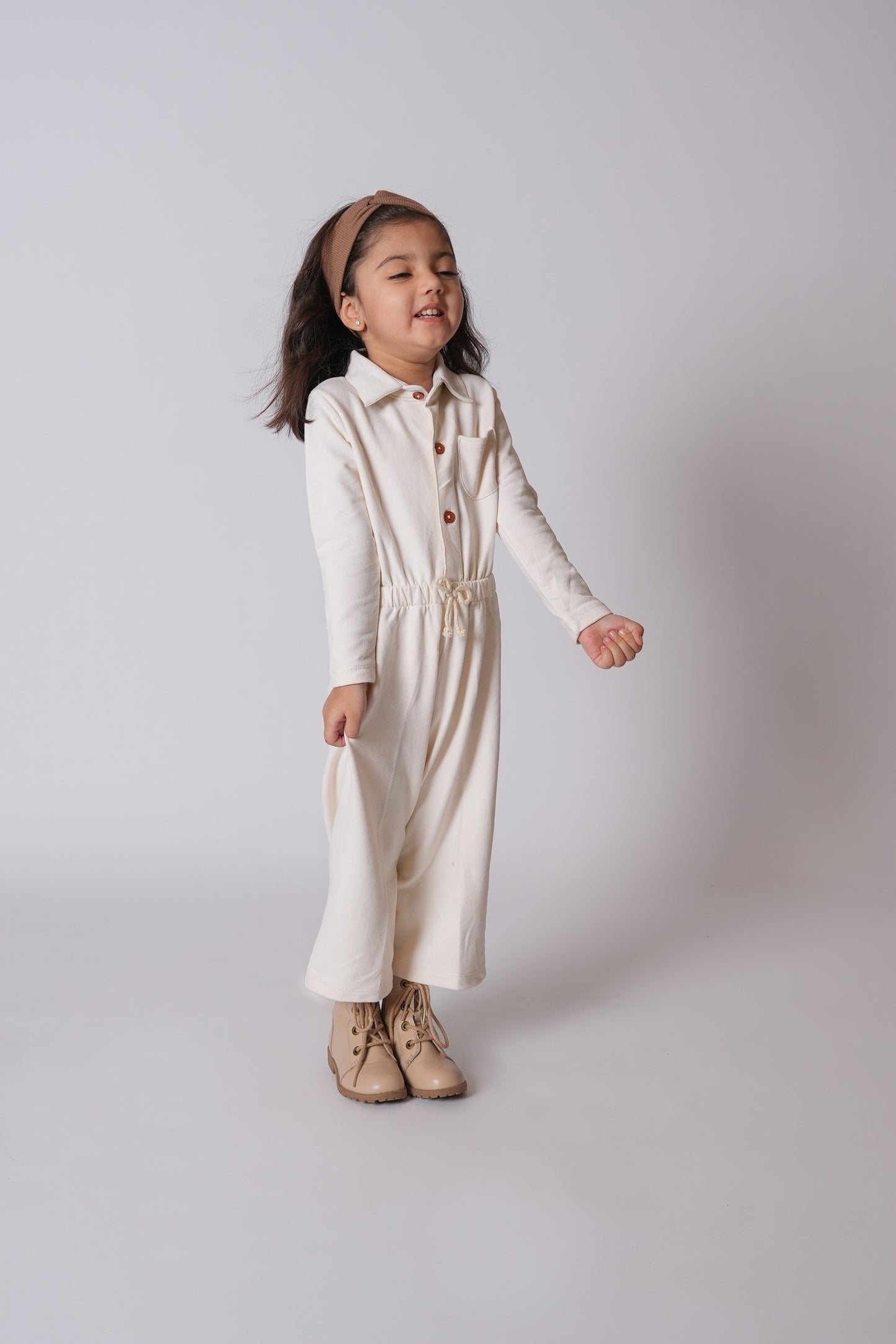 Terry Utility Jumpsuit