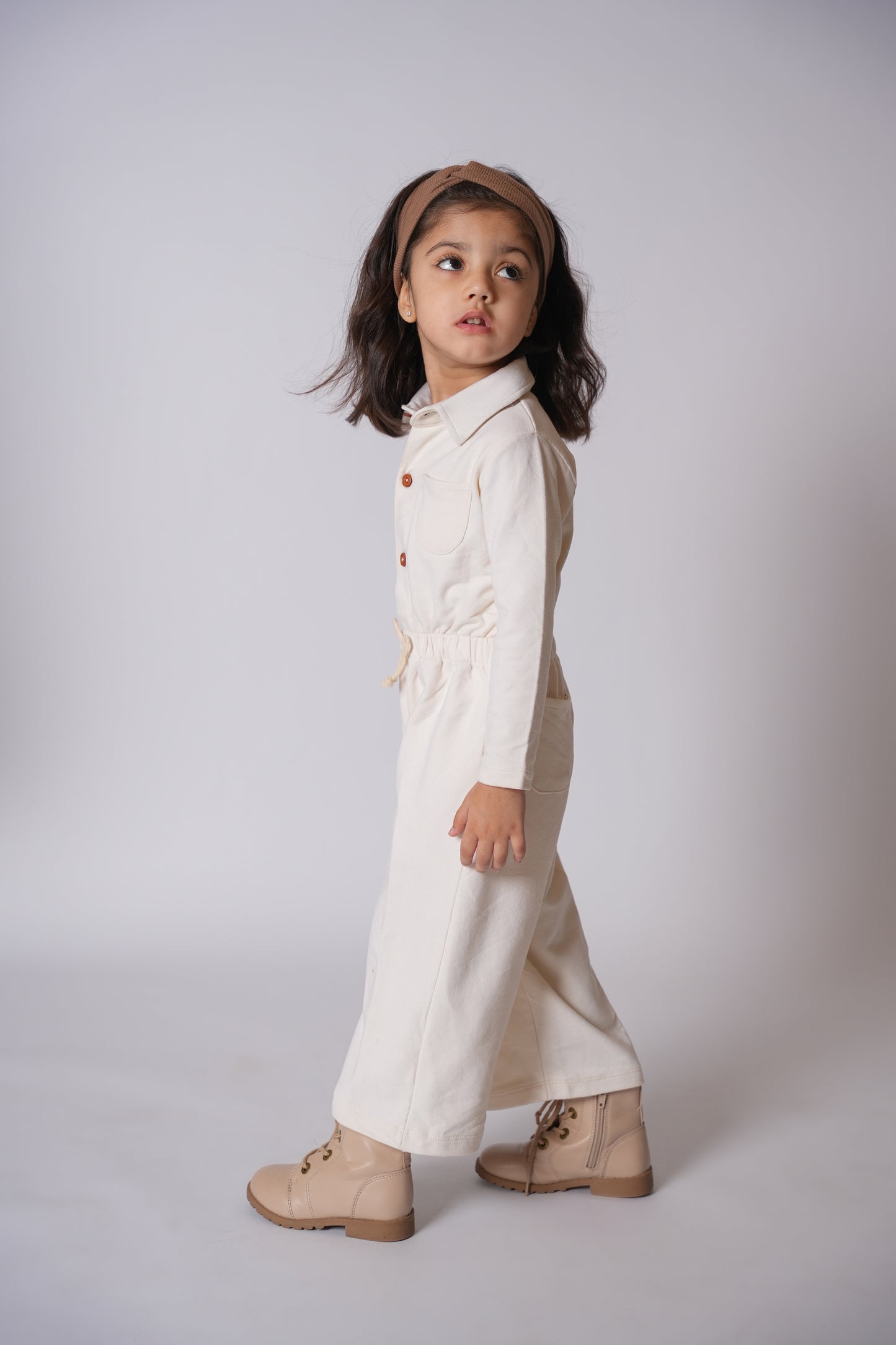 Terry Utility Jumpsuit
