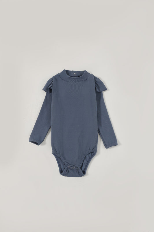 HighNeck With Frill BodySuit